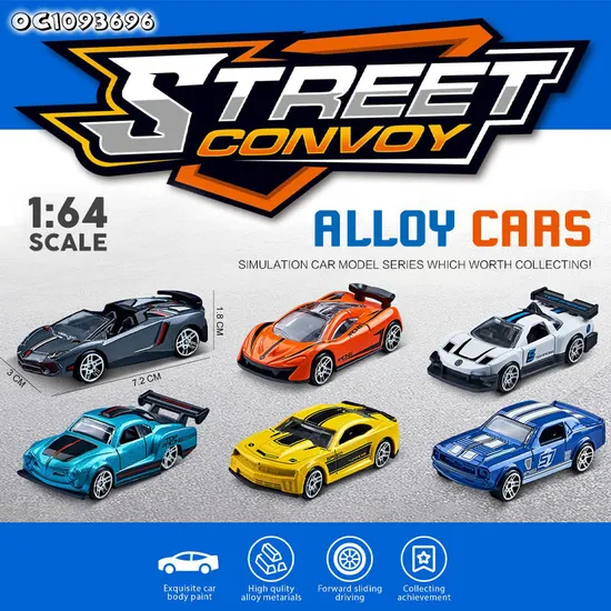 Wholesale 1: 64 Scale Alloy Diecast Miniature Cars Metal Model Toys