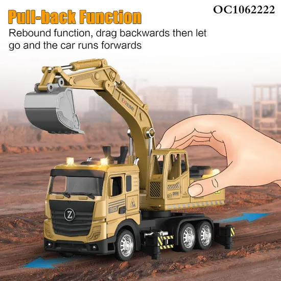 Wholesale Model Scale Diecast Lighted up Diecast Toys Mini Cars Trucks for Sale