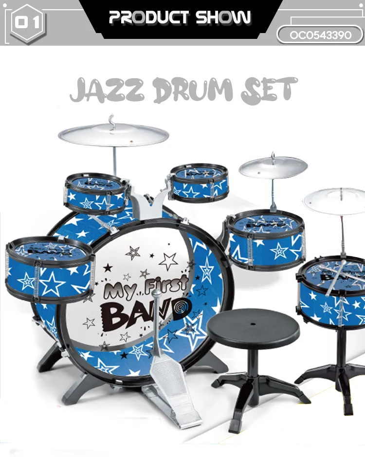 Wholesale Quality Outdoor Kids Musical Musical Instruments Drum Set for Kids