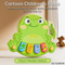 Wholesale Baby Kids Musical Educational Animal Farm Electronics Music Piano Light-up Keyboard Toy for Christmas Birthday
