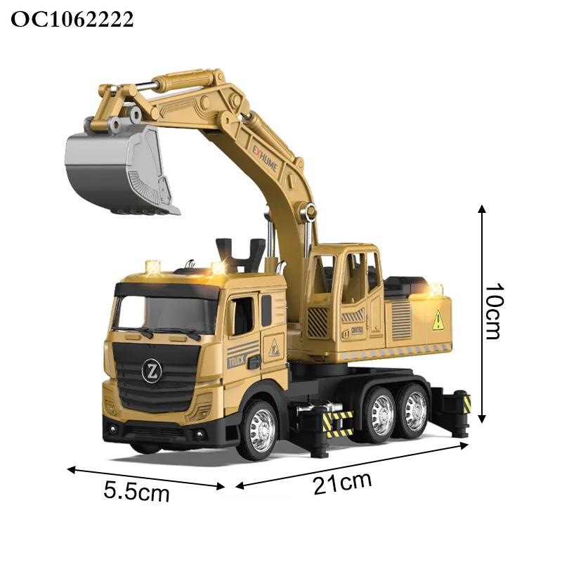 Wholesale Model Scale Diecast Lighted up Diecast Toys Mini Cars Trucks for Sale