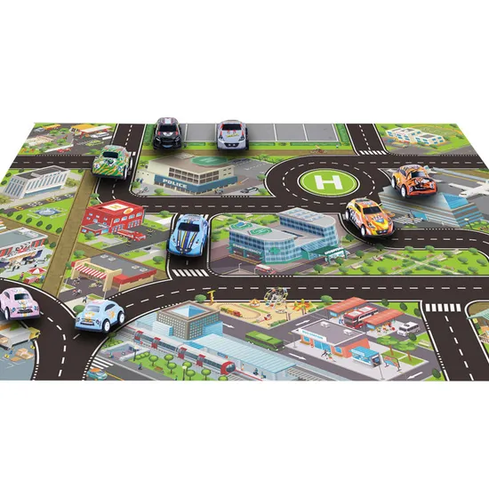 Wholesale 26PCS Diecast Cars Small Mini City Mats Children's Toy Car for Kids