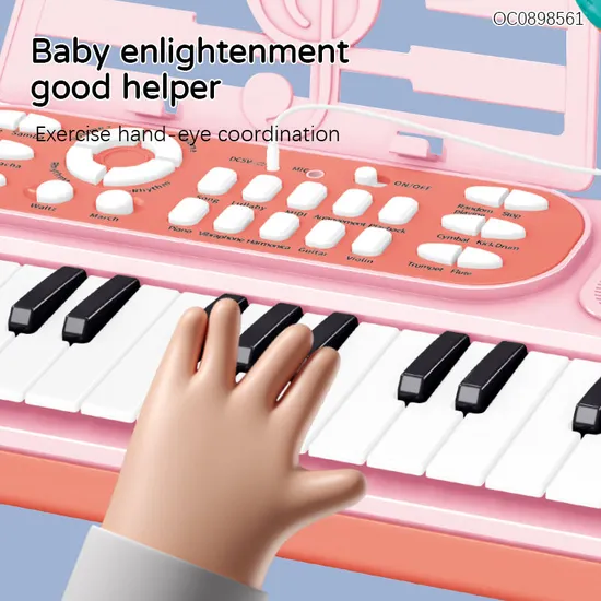 Wholesale Montessori Sensory Battery Operated Keyboard Children's Electronic Piano for Kids