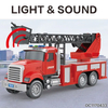 Wholesale Construction 1: 18 Scale Friction Educational Folding Fire Toy Models Truck