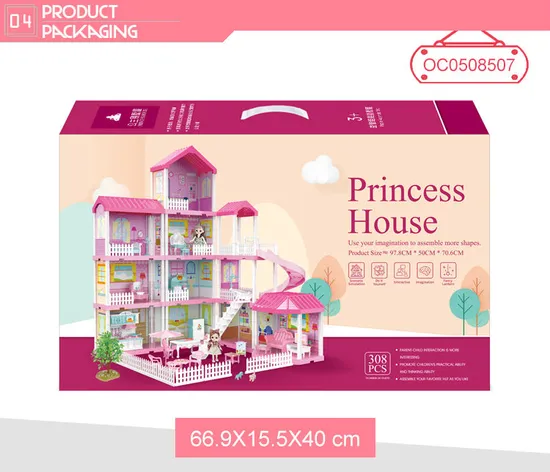 Wholesale Miniature Girl Dly Portable Kids Baby Toys Doll House