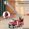Wholesale Fire 1: 50 Diecast Truck Model Metal Cars with Light Music