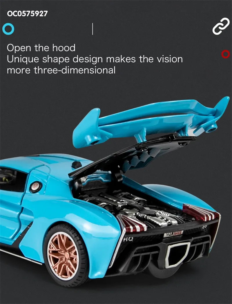 Wholesale 1: 24 Diecast Miniature Model Racing Alloy Car Metal Models