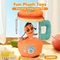 Wholesale Stuffed Custom Kids Kitchen Set Pretend Play Stuffed Plush Carrot Juicer Pull Line Spinning Toys