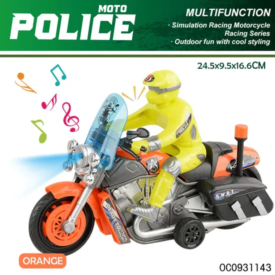 Wholesale Children Light up and Sound Friction Mini Motorcycle Toys Vehicle Model Kids