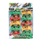 Wholesale 10 Pieces Children Construction Cheap Plastic Small Pull Back Car Toy Set