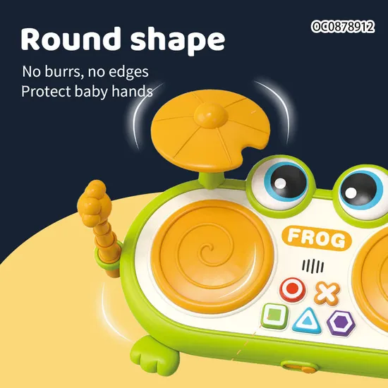Wholesale Plastic Electric Children Musical Hand Toy Drum