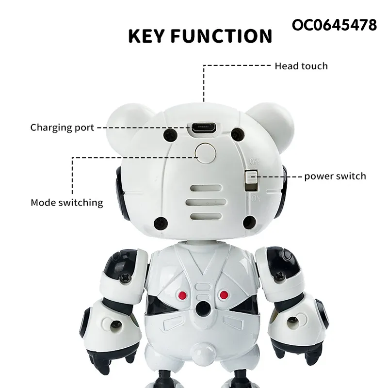 Wholesale Panda Interactive Kids Technology Educational Intelligent Smart Robot