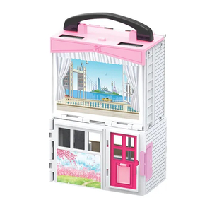 Wholesale DIY Miniature Assemble in Miniature Furniture Set High Quality Doll House for Girls