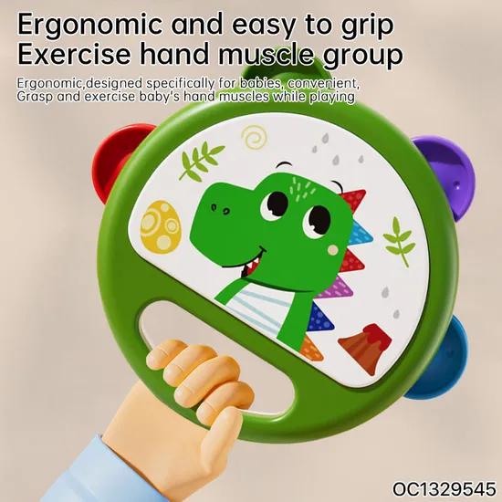 Wholesale Kids Musical Cartoon Sensory Plastic Musical Toy Hand Drum