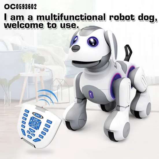 Wholesale Popular Remote Control Smart Robot Dancing Intelligent RC Dog for Kids