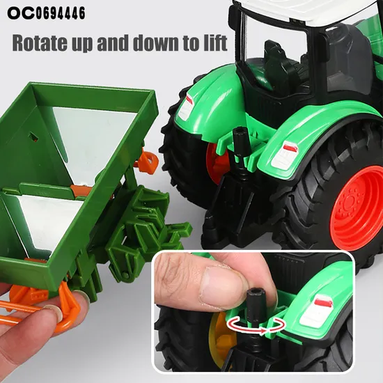 Wholesale Kids Children's Miniature Friction Farmer Car Plastic Toy Truck