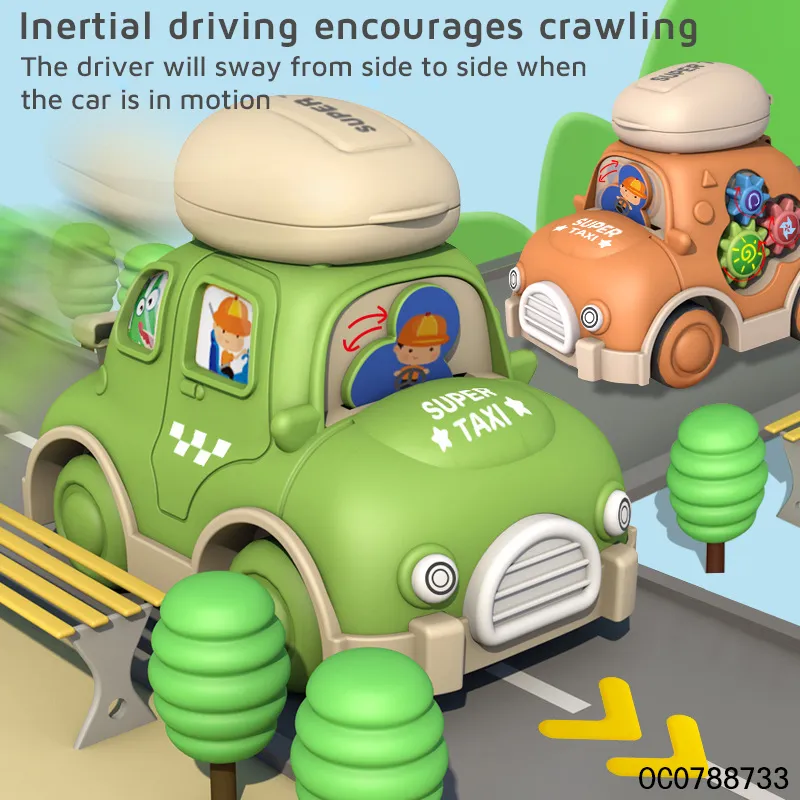 Wholesale Miniature Friction Kids Children Cartoon Classic Children's Toys Car