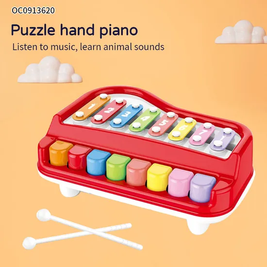 Wholesale Educational Children's Baby Musical Instrument Xylophone Portable Toy Keyboard Electronic Piano