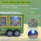 Wholesale Plastic Children Dinosaur Education Friction Truck Car Track Carrier Toy with Light