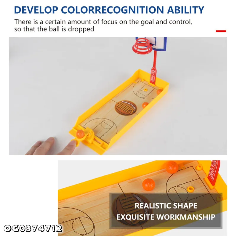 Wholesale Children Educational Montessori Portable Mini Basketball Board Game Interactive Toys