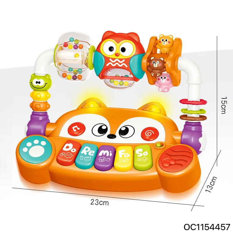 Wholesale Toy Piano Electronic Child Interactive Baby Sensory Musical Keyboard for Kids