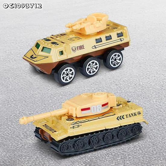 Wholesale 1: 64 Scale Education Alloy Tank Learning Launcher Truck Diecast Model Car for Kids