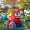 Wholesale Construction Vehicles Engineering Truck Model Push and Go Small Pull Back Toys Car