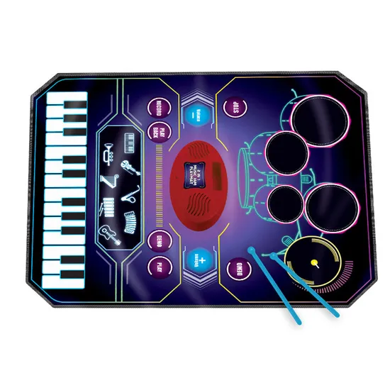 Wholesale Kids Keyboard Electronic Drumming Piano Musical Instruments Montessori Educational Drums Toy