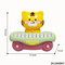 Wholesale Cartoon Tiger Toy Musical Instruments Battery Operated Toy Small Piano Keyboard Toy for Baby with Light up Music