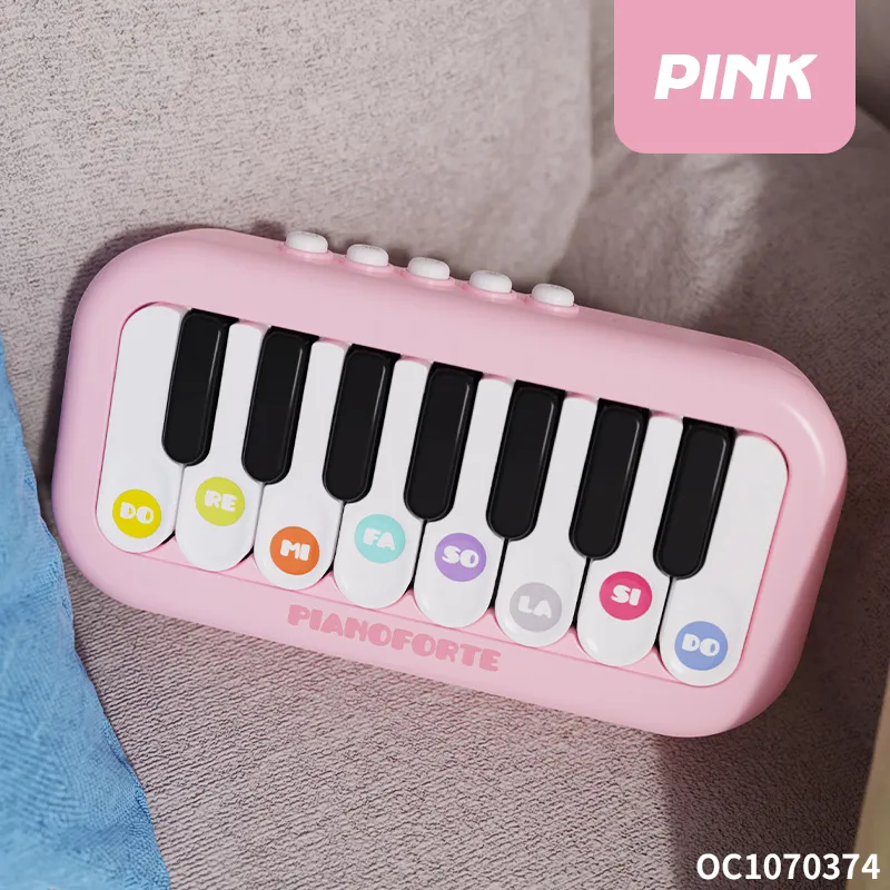 Wholesale Child Interactive Sensory Toys Electric Piano Musical Instruments Light-up Keyboard Toy for Baby