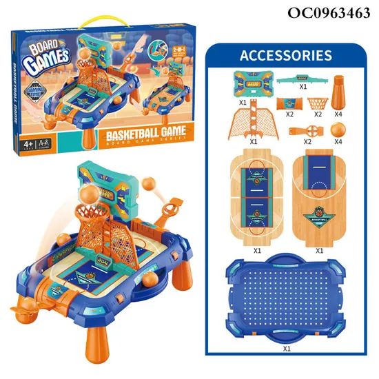 Wholesale Interactive Family Children Mini Finger Basketball Toys Interactive Games Table Hoop Board Games
