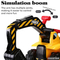 Wholesale Children Mini Small Excavator Sliding Ride on Kids Toys Balance Car
