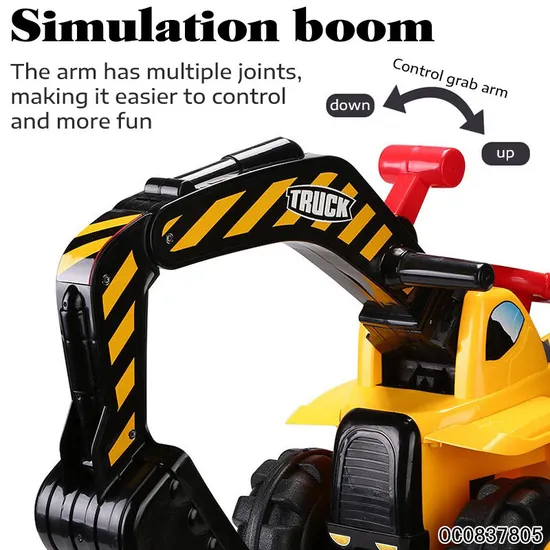 Wholesale Children Mini Small Excavator Sliding Ride on Kids Toys Balance Car
