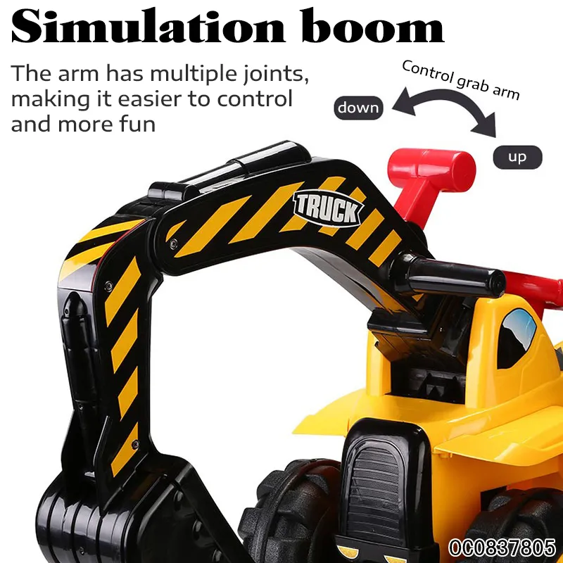 Wholesale Children Mini Small Excavator Sliding Ride on Kids Toys Balance Car