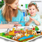 Cheap Small Jigsaw Puzzles 3D Farm Animal Shape Puzzle Toys Bulk Board Game Cognitive Montessori Early Education Toy for Kids Sale