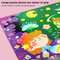 Development Brain Puzzle Toys Wholesale Glow in The Dark Customised Jigsaw Puzzle Toy