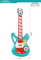 Wholesale Plastic Musical Instruments Electric Kids Music Toy Guitar for Children