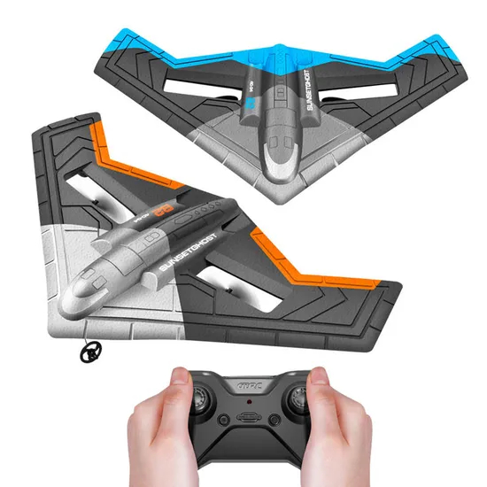Wholesale Children's Electric Foam RC Remote Control Airplane with Steady Lights
