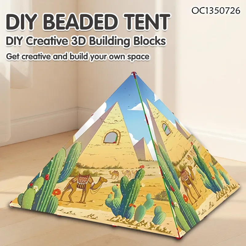 Wholesale Baby Tent Kids Creative Products Games Custom DIY Building Blocks Toys Playhouse for Kids Indoor