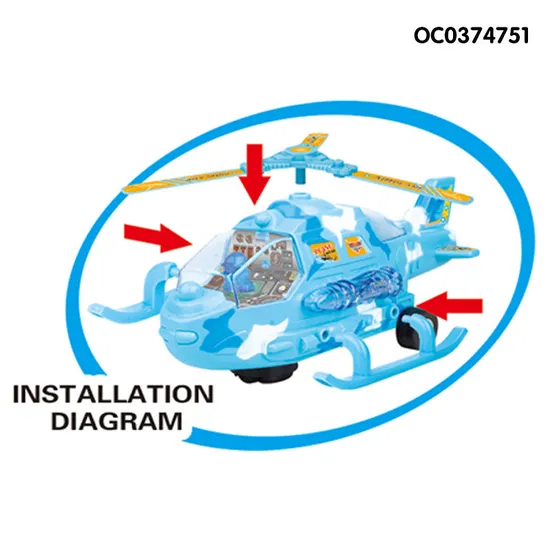 Wholesale Mini Electric Remote Control RC Drone Helicopter for Kids with Light