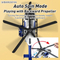 1: 12 Scale Model Electric Kids Rescue Toys Helicopter for Kids Gift with Light and Sound
