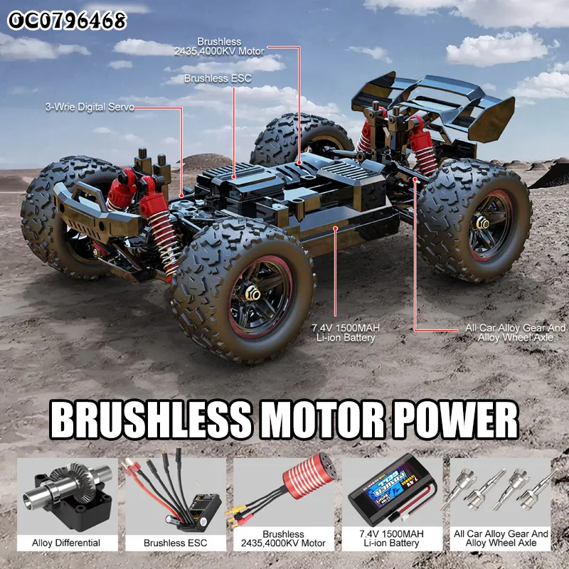 High Speed RC Drifting Model Remote Controlled Stunt Racing 1: 18 Toys Car