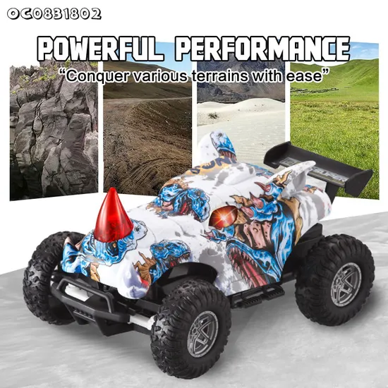 RC 4WD Racing High Speed off Road Remote Control Drift Toys 1: 16 with LED Light Race Sports Car