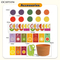 Wholesale Pretend Play Fruit and Vegetable Cutting Educational Cognitive Kitchen Set Toy for Kids