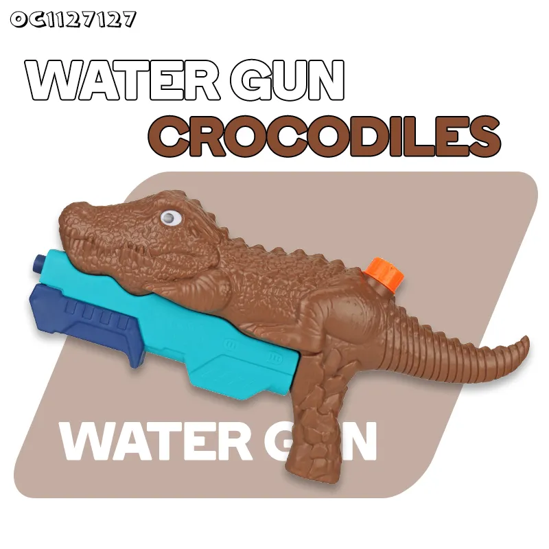 Summer Outdoor Interesting Shooting Gun Games New Best Funny Cool Plastic Dinosaur Water Guns Toys for Wholesale