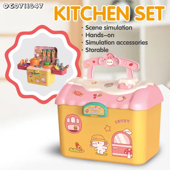 Plastic Vegetables Wholesale Vegetable Fruit Food Cooking Pretend Play Small Kitchen Set Toy for Kids