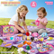 Wholesale Kids Party Pretend Play Food Kitchen Afternoon Tea Tableware Gift Toy Plastic Children House Play Set for Wholesale