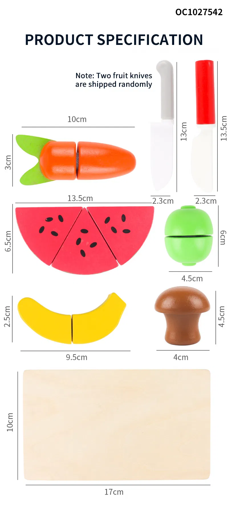 Wholesale Baby Gifts Learning Wooden Educational Toddler Kitchen Fruit Vegetable Cutting Toy Kitchen