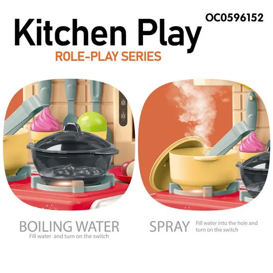 Wholesale Best Pretend Play Large Plastic Children House Kitchen Toy Sets