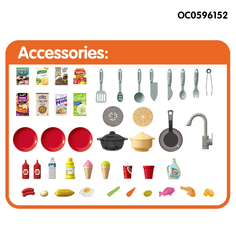 Wholesale Best Pretend Play Large Plastic Children House Kitchen Toy Sets